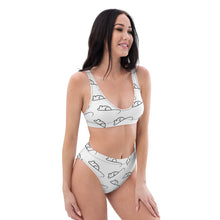 Load image into Gallery viewer, Recycled high-waisted bikini